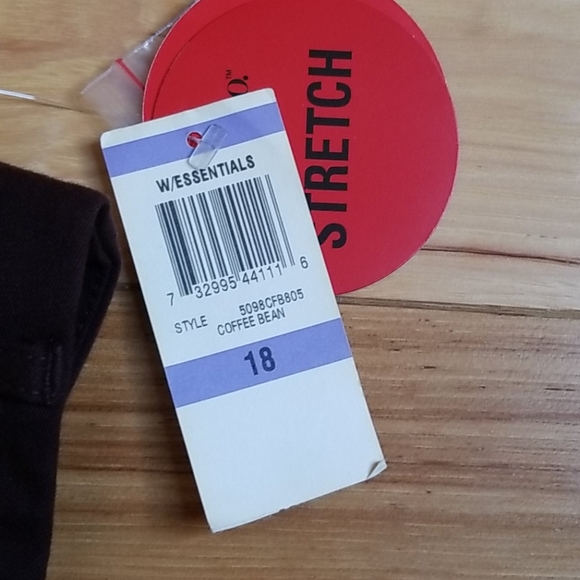 Style & Co. Brown pants sz 18 NWT - Picture 7 of 7